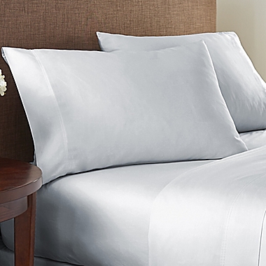 Nestwell&trade; Cotton Sateen 400-Thread-Count Pillowcases in Lunar Rock (Set of 2). View a larger version of this product image.
