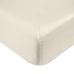 Nestwell™ Cotton Sateen 400-Thread-Count Full Fitted Sheet in Oatmeal