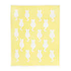 Alternate image 0 for Tadpoles Cat Chenille Blanket in Yellow