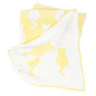 Alternate image 2 for Tadpoles Cat Chenille Blanket in Yellow