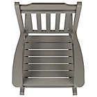Alternate image 4 for Flash Furniture All-Weather Faux Wood Rocking Chair