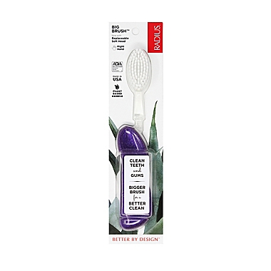 Radius Original Soft Right Toothbrush. View a larger version of this product image.