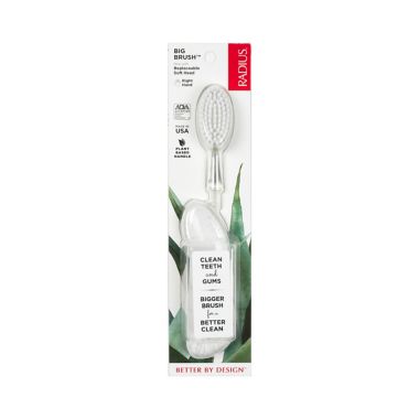 Radius Original Soft Right Toothbrush. View a larger version of this product image.