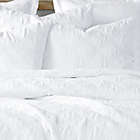 Alternate image 1 for Levtex Home Washed Linen Quilted King Pillow Sham in White