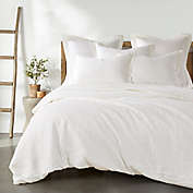 Levtex Home Washed Linen Twin/Twin XL Duvet Cover in Cream