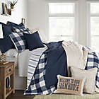 Alternate image 3 for Levtex Home Washed Linen Queen Duvet Cover in Navy