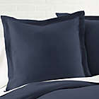 Alternate image 6 for Levtex Home Washed Linen Queen Duvet Cover in Navy