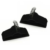 Squared Away&trade; Velvet Slim Suit Hangers with Matte Black Hook (Set of 50)