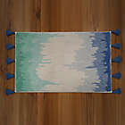 Alternate image 2 for Wild Sage&trade; Daniella Dip Dye 20&quot; x 33&quot; Bath Rug in Blue