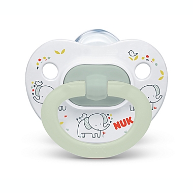 NUK&reg; 0-6M 2-Pack Whales Orthodontic Pacifiers in White/Multi. View a larger version of this product image.