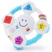 My Spin &amp; Learn Steering Wheel in White/Blue