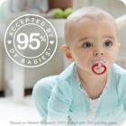 Alternate image 2 for NUK&reg; Boy 6-18M 3-Pack Orthodontic Pacifiers in Blue/Multi