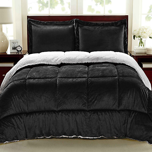 Twin/Twin X-Large Burgundy Elegant Comfort Luxurious Down Alternative Double-Fill Comforter Duvet Insert