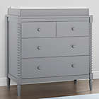 Alternate image 9 for Delta Children Saint 4-Drawer Dresser with Changing Topper in Grey