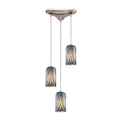 three drop pendant light