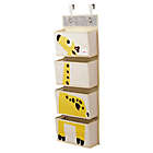 Alternate image 1 for 3 Sprouts Giraffe Hanging Wall Organizer in Yellow