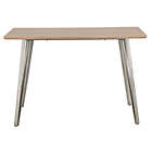 Alternate image 3 for LumiSource&reg; Sedona Counter Table in Antique Metal/Brown