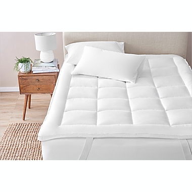 Therapedic&reg; Temperature Control Tencel&reg; Lyocell Twin Fiberbed Mattress Topper. View a larger version of this product image.