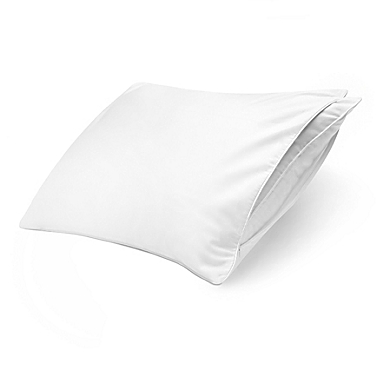 Therapedic&reg; Wholistic 400-Thread-Count Antimicrobial Std/Queen Pillow Protector. View a larger version of this product image.