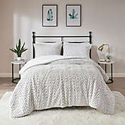 Madison Park Adelyn Ultra Plush 2-Piece Twin/Twin XL Comforter Set in Ivory