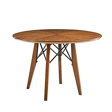 INK+IVY&reg; Clark Round Dining/Pub Table in Pecan. View a larger version of this product image.