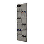 Alternate image 0 for Squared Away&trade; Arrow Weave 24-Pocket Over-the-Door Shoe Organizer in Grey
