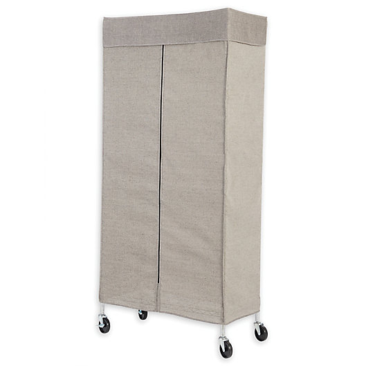 Alternate image 1 for Simply Essential™ Garment Rack with Cover