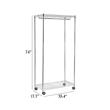 Simply Essential&trade; Garment Rack with Cover. View a larger version of this product image.