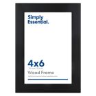 Alternate image 0 for Simply Essential&trade; Gallery 4-Inch x 6-Inch Wood Picture Frame in Black
