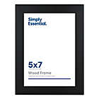 Alternate image 0 for Simply Essential&trade; Gallery 5-Inch x 7-Inch Wood Picture Frame in Black