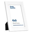 Alternate image 1 for Simply Essential&trade; Gallery 4-Inch x 6-Inch Wood Picture Frame in White