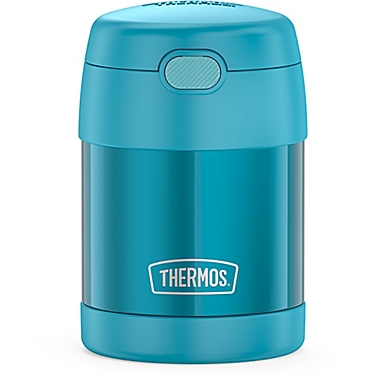 Thermos FUNtainer 10 Oz Blue Camo Map With Spoons 3 Containers 