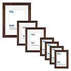 Alternate image 0 for Simply Essential&trade; Gallery 7-Piece Matted Wood Picture Frame Set in Walnut