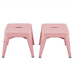 Acessentials® Activity Stools in Blush (Set of 2)