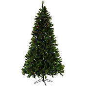 Christmas Time 6.5-Foot Pennsylvania Pine Christmas Tree w/ Soundtrack and Color LED Lights