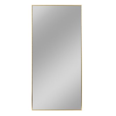 Neutype 71-Inch x 34-Inch Rectangular Full-length Floor Mirror in Gold