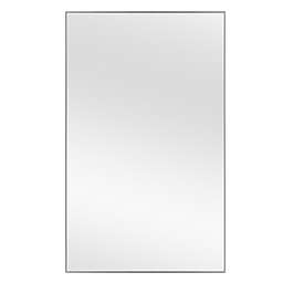 Neutype 52-Inch x 32-Inch Rectangular Full-length Floor Mirror in Silver