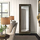Alternate image 3 for Retro 58-Inch x 24-Inch Full-length Floor Mirror in Antique Brown