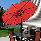 Alternate image 1 for Sunnydaze 9-Foot Octagon Patio Umbrella in Burnt Orange