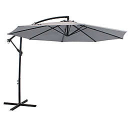 Sunnydaze Decor 9.59-Foot Octagon Offset Patio Umbrella
