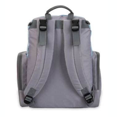 Bananafish Taylor Backpack Diaper Bag in Blue. View a larger version of this product image.