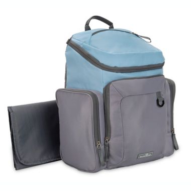 Bananafish Taylor Backpack Diaper Bag in Blue. View a larger version of this product image.
