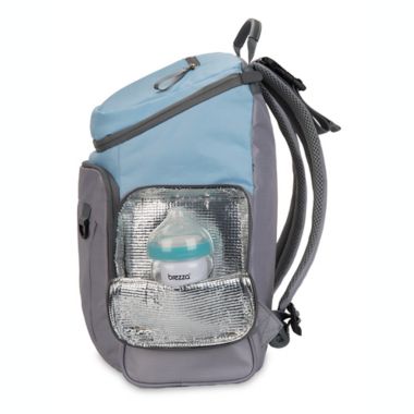 Bananafish Taylor Backpack Diaper Bag in Blue. View a larger version of this product image.