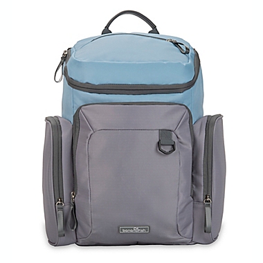 Bananafish Taylor Backpack Diaper Bag in Blue. View a larger version of this product image.