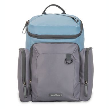 Bananafish Taylor Backpack Diaper Bag in Blue. View a larger version of this product image.