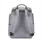 Alternate image 9 for Bananafish Logan Backpack Diaper Bag in Grey