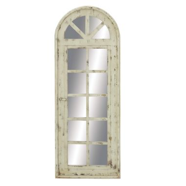 arched window frame white