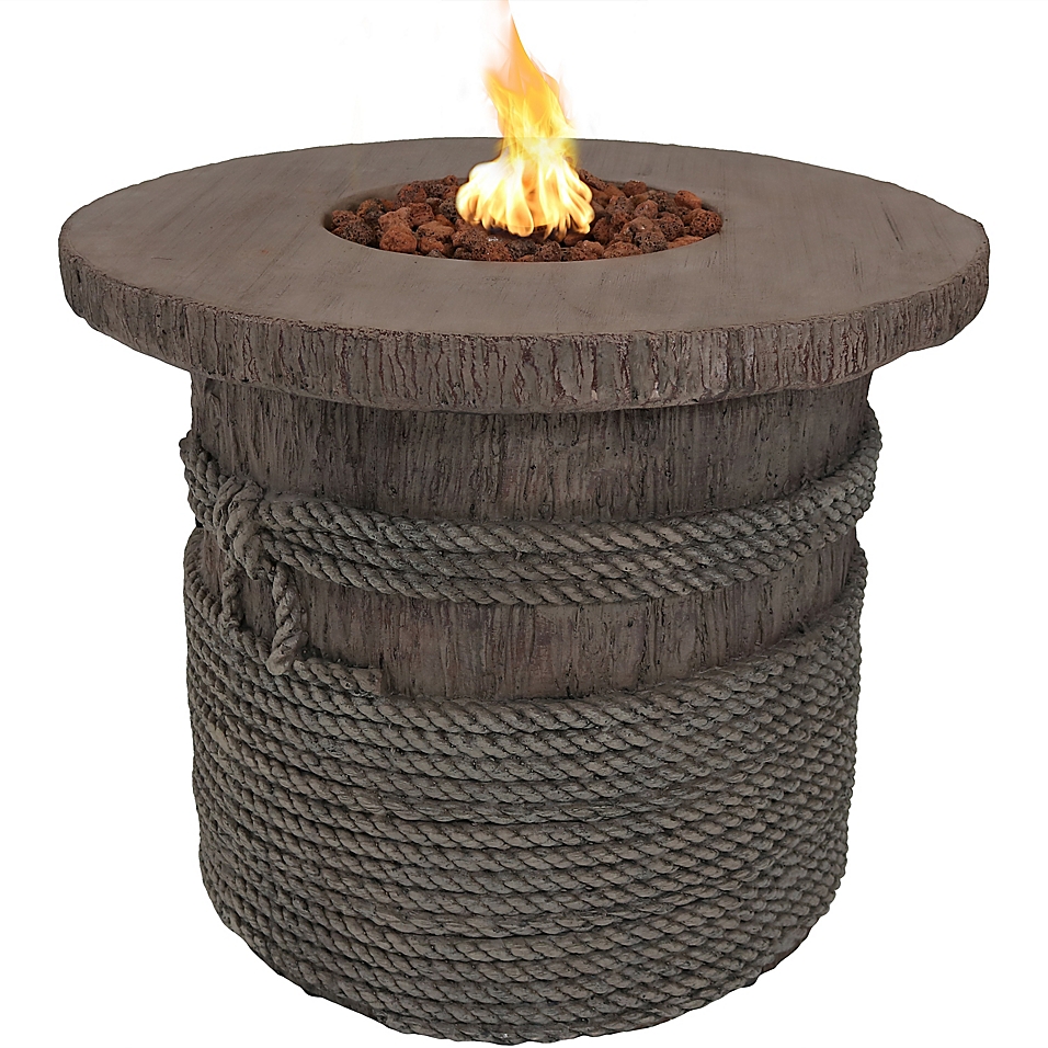 Real Flame Morrison Fire Pit In Black, Bed Bath And Beyond Gas Fire Pit