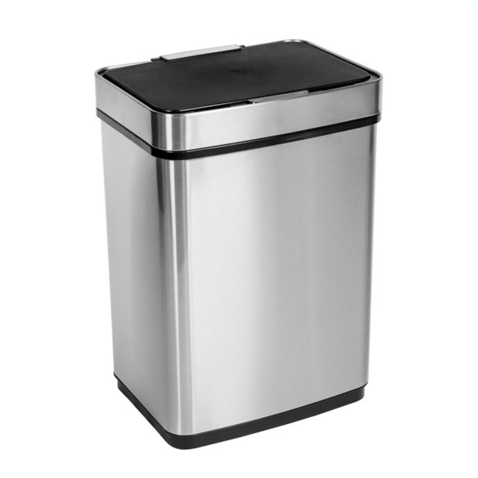 Honey Can Do Stainless Steel Motion Sensor 13 Gallon Trash Can Bed Bath Beyond