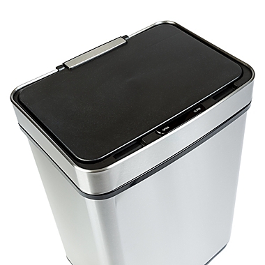 Honey-Can-Do&reg; Stainless Steel Motion Sensor 13-Gallon Trash Can. View a larger version of this product image.